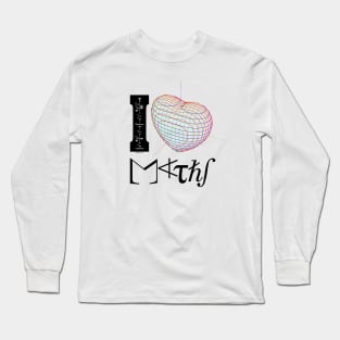 I (love) Maths Long Sleeve T-Shirt